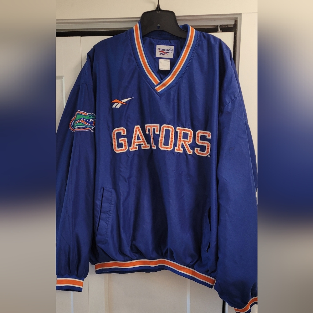 Vintage 1990s Florida Gators Reebok Pullover Windbreaker